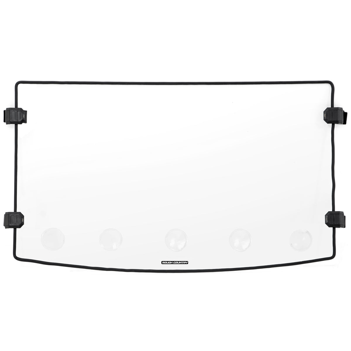 Rough Country Full Windshield - Vented - for Polaris Ranger 1000/Ranger XP 900/1000