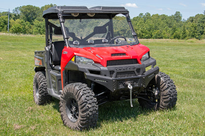 Rough Country Full Windshield - Vented - for Polaris Ranger 1000/Ranger XP 900/1000