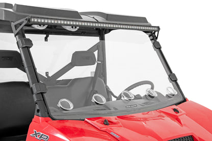 Rough Country Full Windshield - Vented - for Polaris Ranger 1000/Ranger XP 900/1000