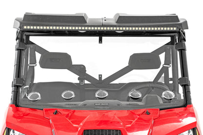 Rough Country Full Windshield - Vented - for Polaris Ranger 1000/Ranger XP 900/1000