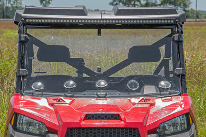 Rough Country Full Windshield - Vented - for Polaris Ranger 1000/Ranger XP 900/1000