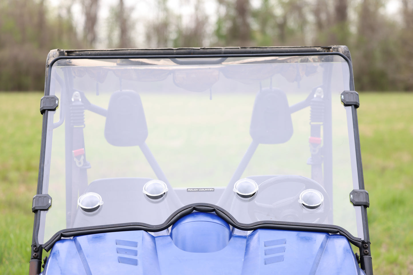 Rough Country Vented Full Windshield - for Yamaha Rhino 450/660/700