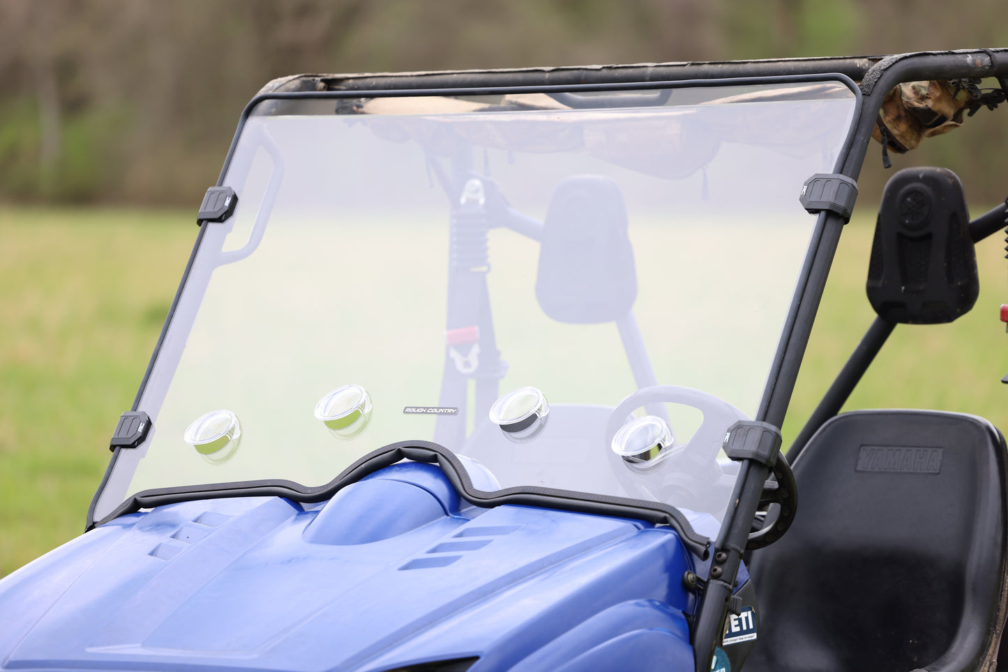 Rough Country Vented Full Windshield - for Yamaha Rhino 450/660/700
