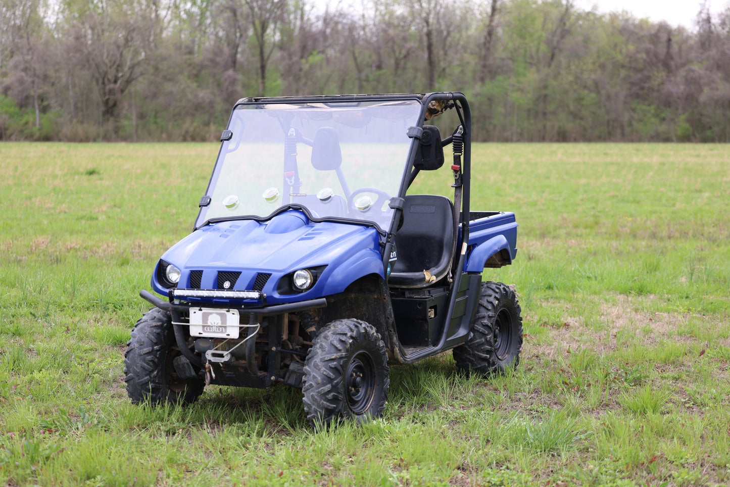 Rough Country Vented Full Windshield - for Yamaha Rhino 450/660/700