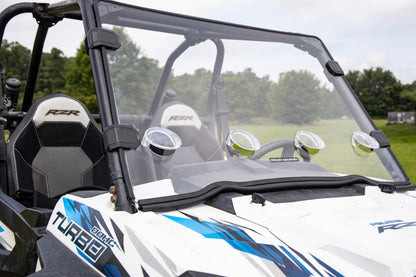 Rough Country Vented Full Windshield - for 2015-19 Polaris RZR XP 1000 without Factory Plastic Visor