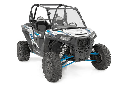 Rough Country Vented Full Windshield - for 2015-19 Polaris RZR XP 1000 without Factory Plastic Visor