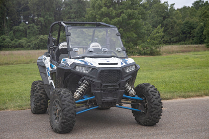 Rough Country Vented Full Windshield - for 2015-19 Polaris RZR XP 1000 without Factory Plastic Visor