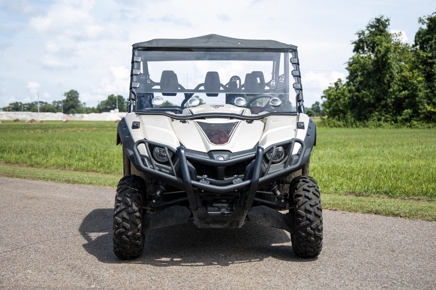 Rough Country Vented Full Windshield - for Yamaha Viking 700