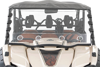 Rough Country Vented Full Windshield - for Yamaha Viking 700
