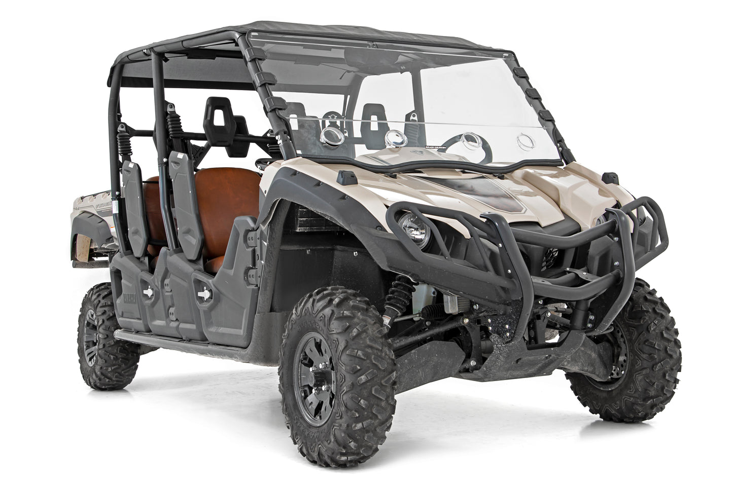 Rough Country Vented Full Windshield - for Yamaha Viking 700
