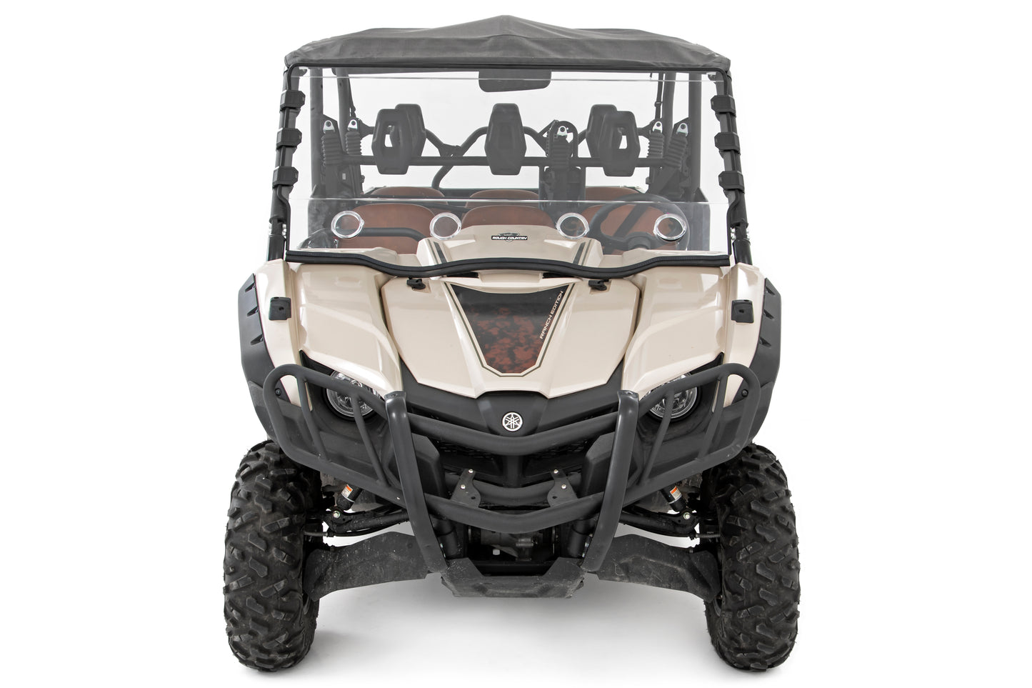 Rough Country Vented Full Windshield - for Yamaha Viking 700