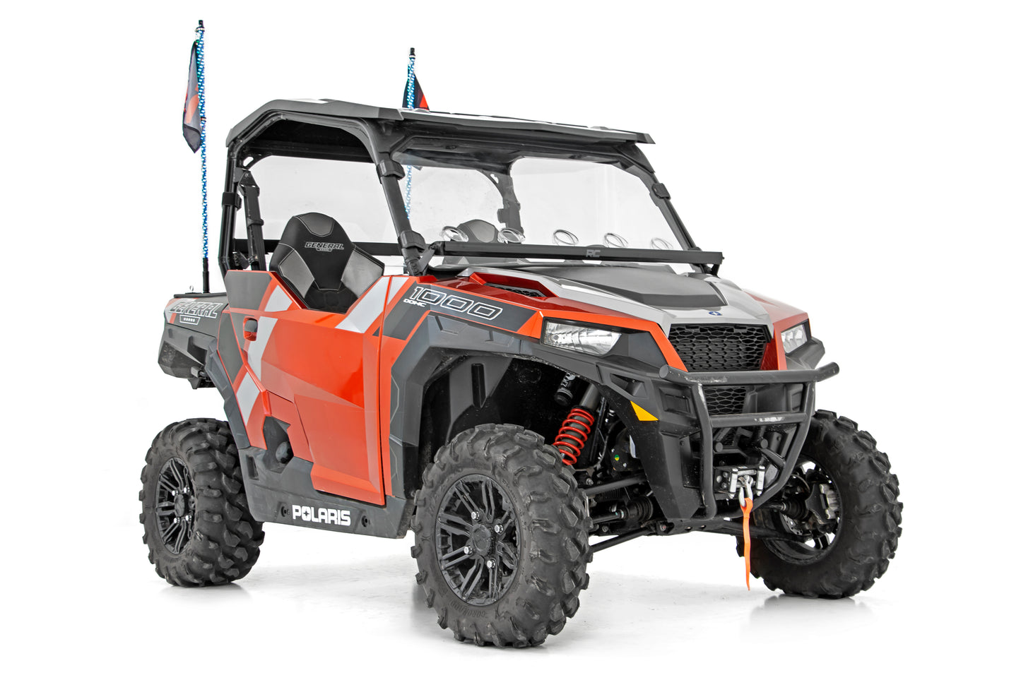 Rough Country Vented Full Windshield - for Polaris General & General XP