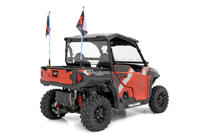 Rough Country Vented Full Windshield - for Polaris General & General XP