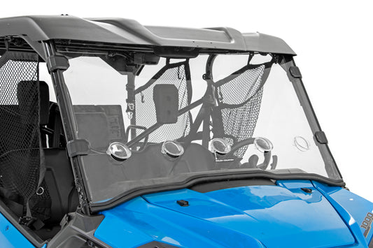 Rough Country Vented Full Windshield - for Honda Pioneer 1000