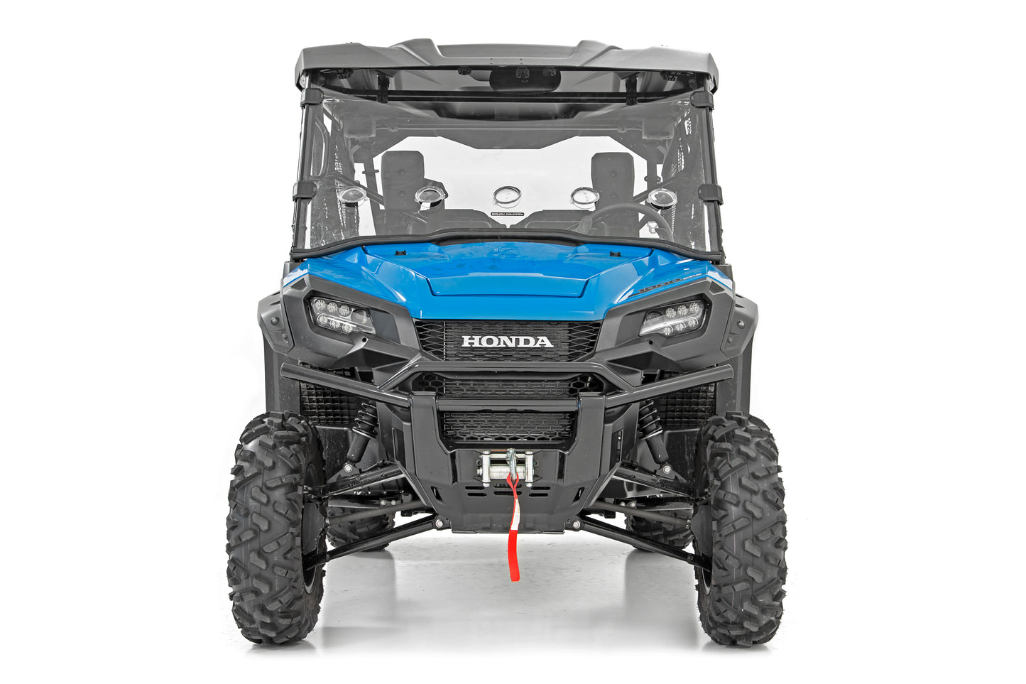 Rough Country Vented Full Windshield - for Honda Pioneer 1000