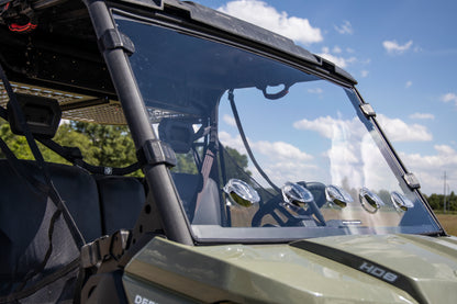 Rough Country Full Windshield - Vented - for Can-Am Defender HD 8/HD 9/HD 10