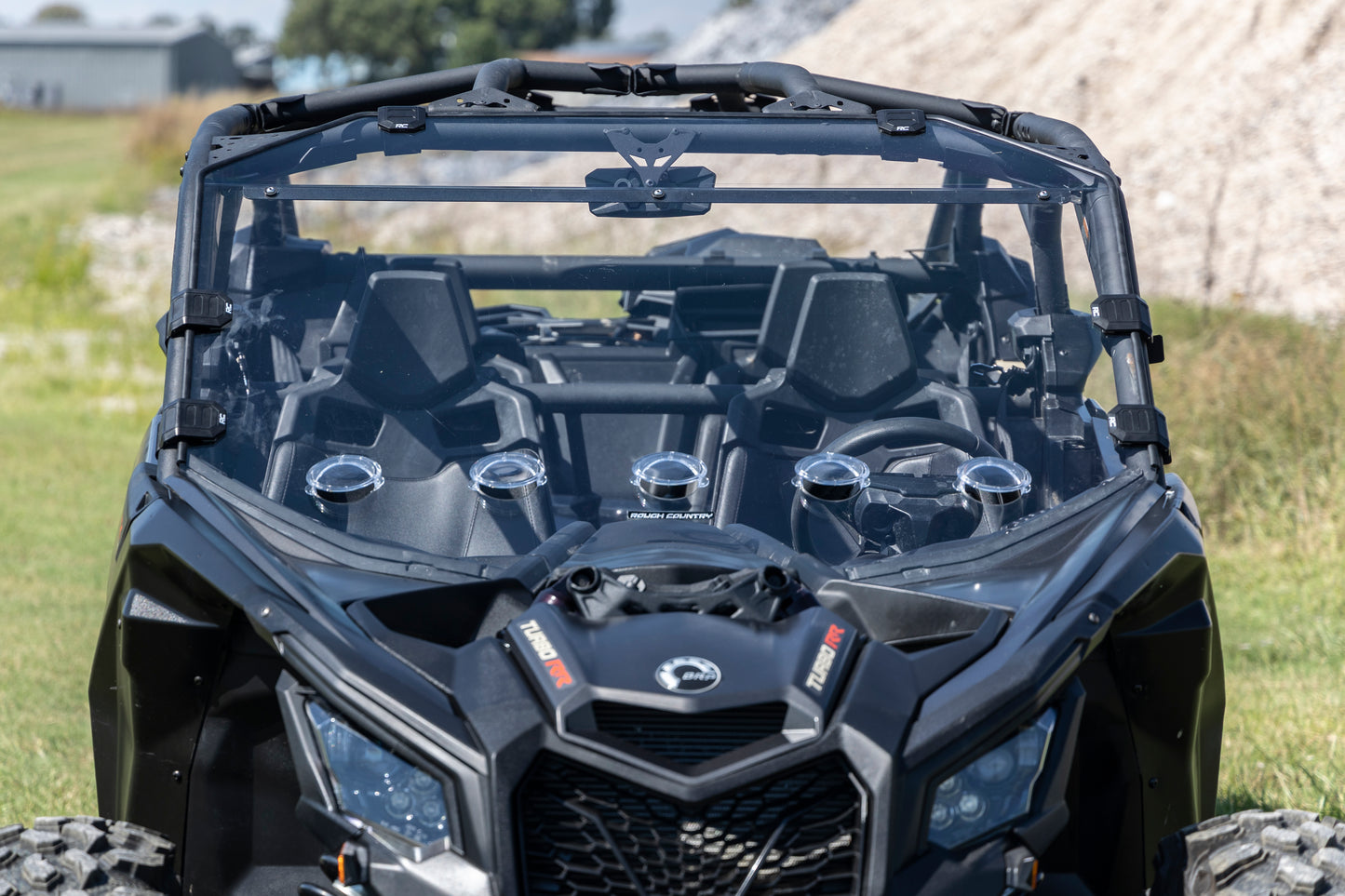 Rough Country Vented Full Windshield - for Can-Am Maverick X3