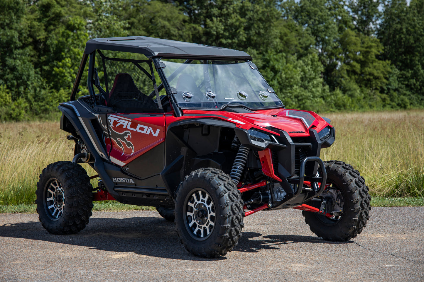 Rough Country Vented Full Windshield - for Honda Talon 1000