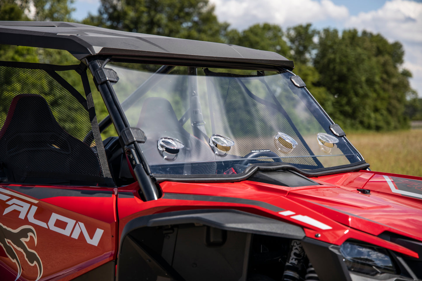 Rough Country Vented Full Windshield - for Honda Talon 1000