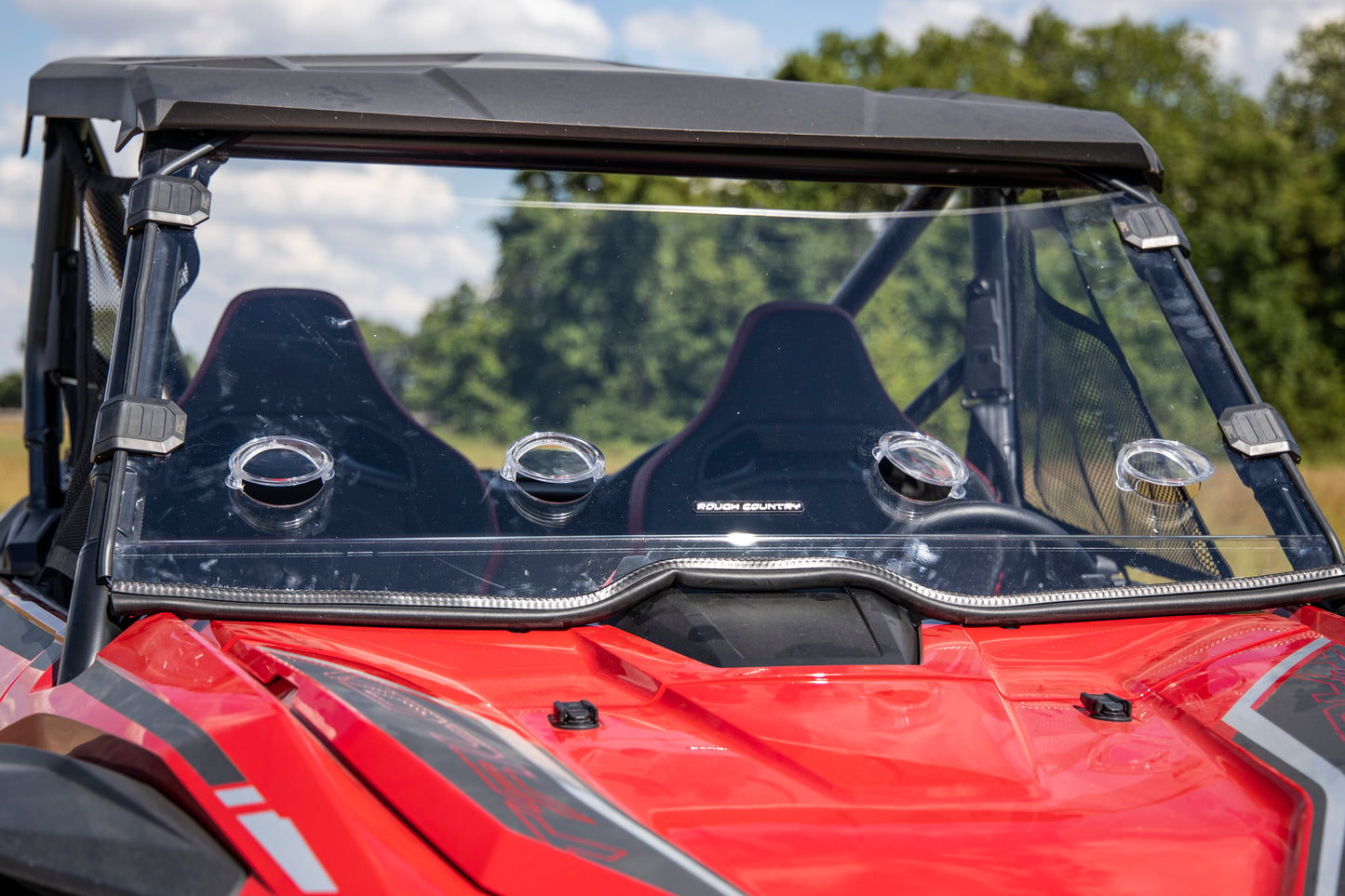 Rough Country Vented Full Windshield - for Honda Talon 1000