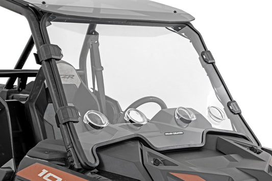 Rough Country Vented Full Windshield - for 2020-23 Polaris RZR XP 1000