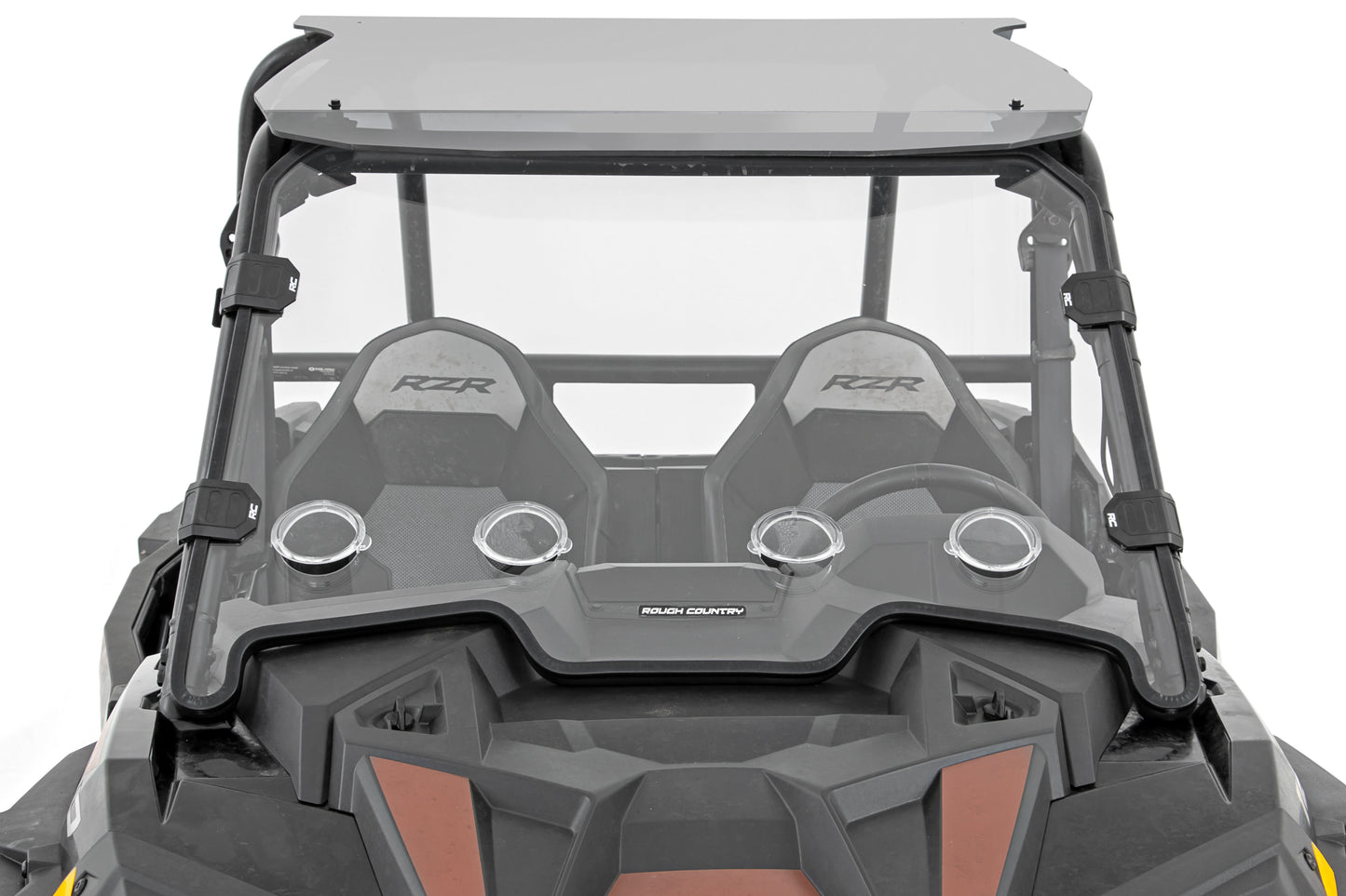 Rough Country Vented Full Windshield - for 2020-23 Polaris RZR XP 1000