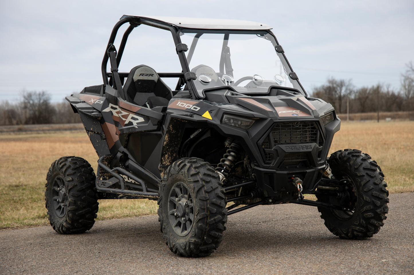 Rough Country Vented Full Windshield - for 2020-23 Polaris RZR XP 1000