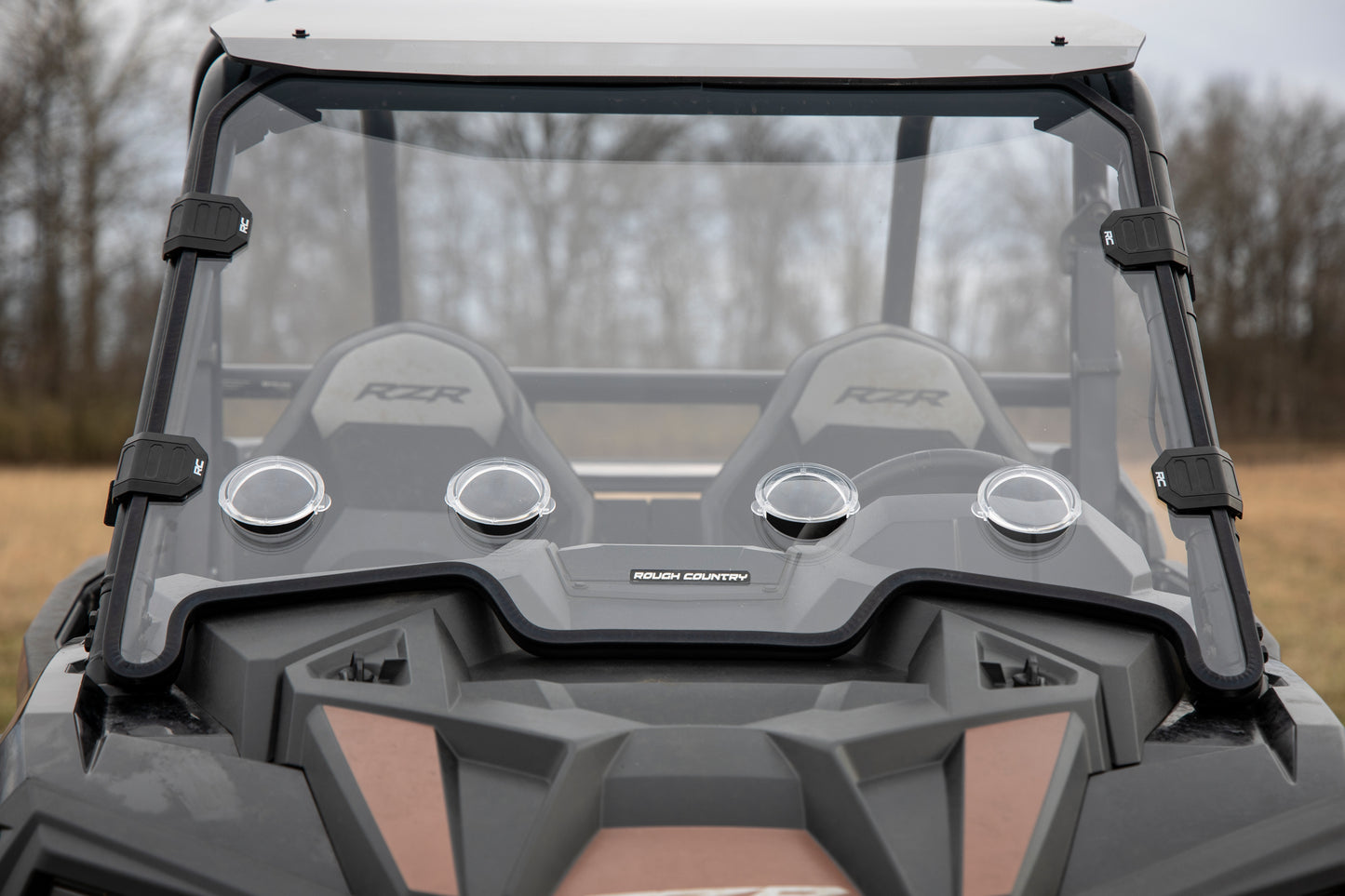 Rough Country Vented Full Windshield - for 2020-23 Polaris RZR XP 1000