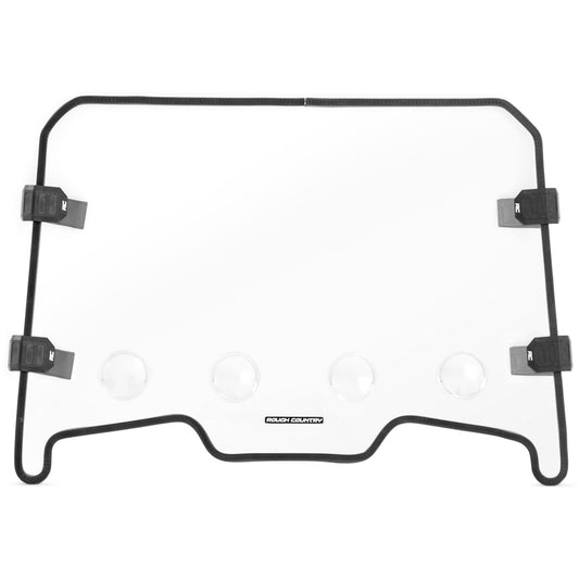 Rough Country Vented Full Windshield - for 2020-23 Polaris RZR XP 1000