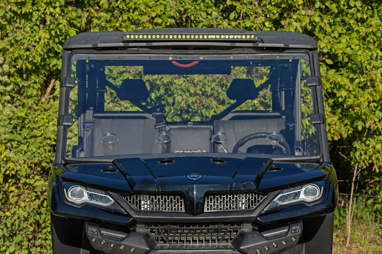 Rough Country Vented Full Windshield - for CFMOTO UFORCE 1000