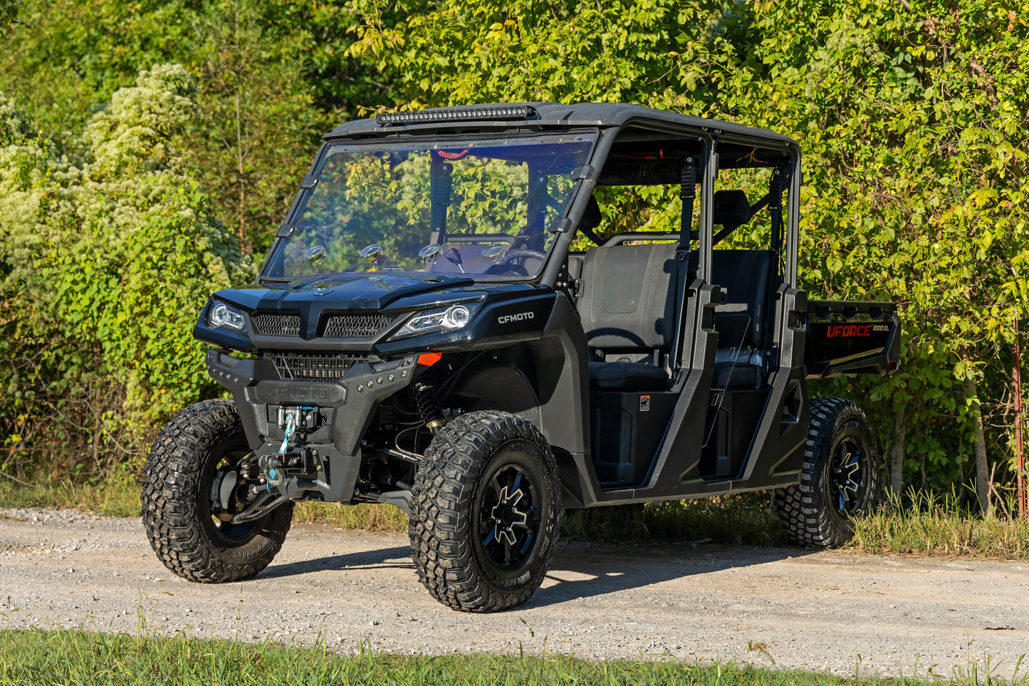 Rough Country Vented Full Windshield - for CFMOTO UFORCE 1000