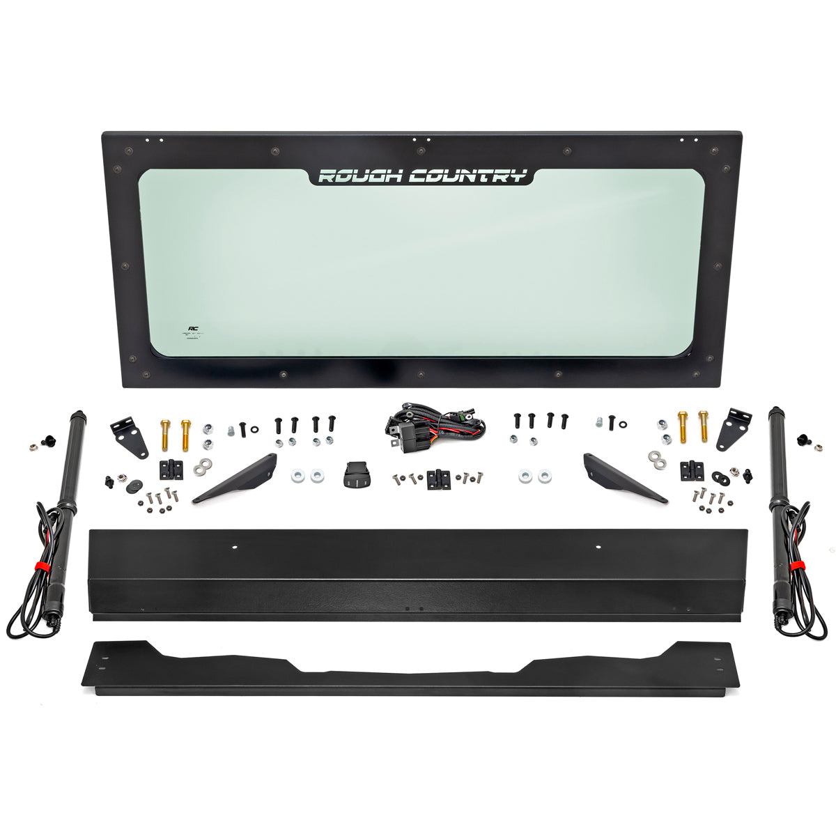 Rough Country Electric Tilt Glass Windshield for Honda Pioneer 1000