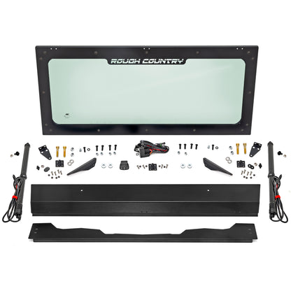Rough Country Electric Tilt Glass Windshield for Honda Pioneer 1000