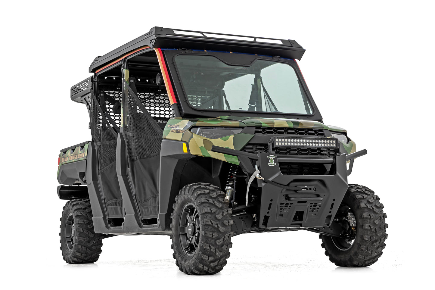 Rough Country Electric Tilt Glass Windshield for Polaris Ranger XP 1000