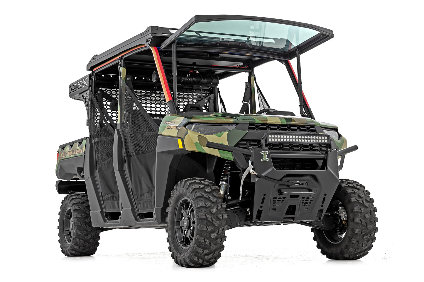 Rough Country Electric Tilt Glass Windshield for Polaris Ranger XP 1000
