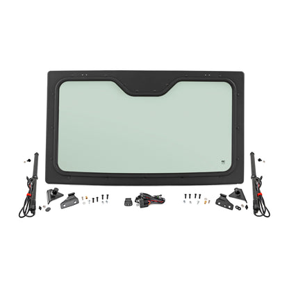Rough Country Electric Tilt Glass Windshield for Can-Am Defender HD8/HD9/HD10