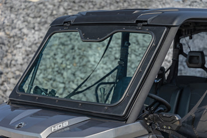 Rough Country Electric Tilt Glass Windshield for Can-Am Defender HD8/HD9/HD10