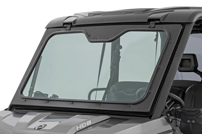 Rough Country Electric Tilt Glass Windshield for Can-Am Defender HD8/HD9/HD10