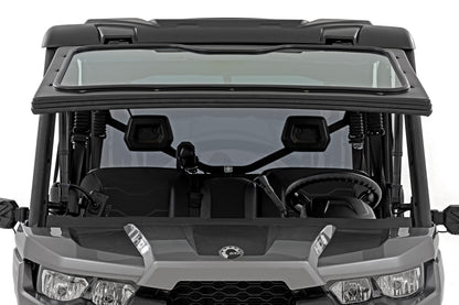 Rough Country Electric Tilt Glass Windshield for Can-Am Defender HD8/HD9/HD10