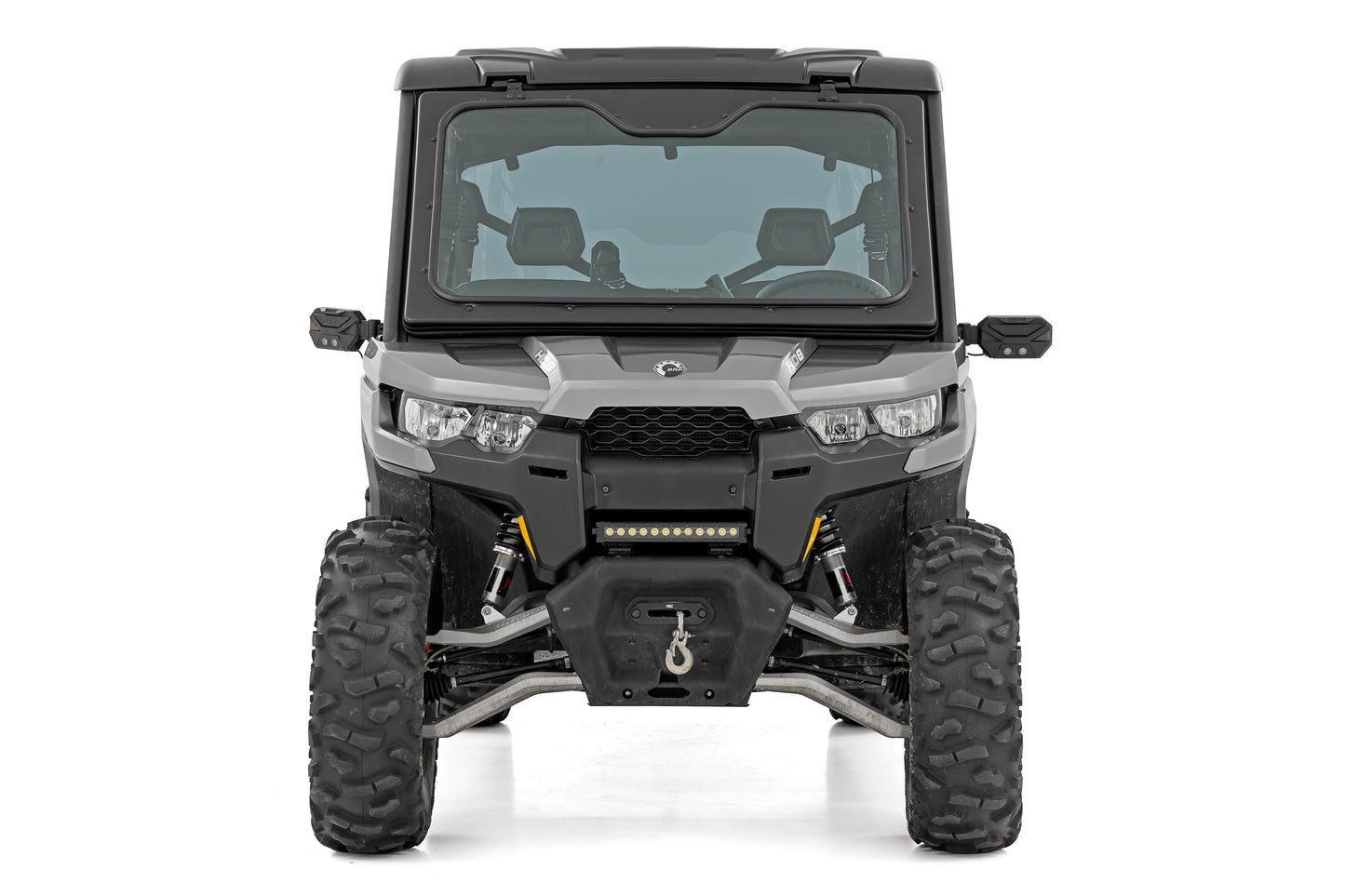 Rough Country Electric Tilt Glass Windshield for Can-Am Defender HD8/HD9/HD10