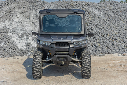 Rough Country Electric Tilt Glass Windshield for Can-Am Defender HD8/HD9/HD10