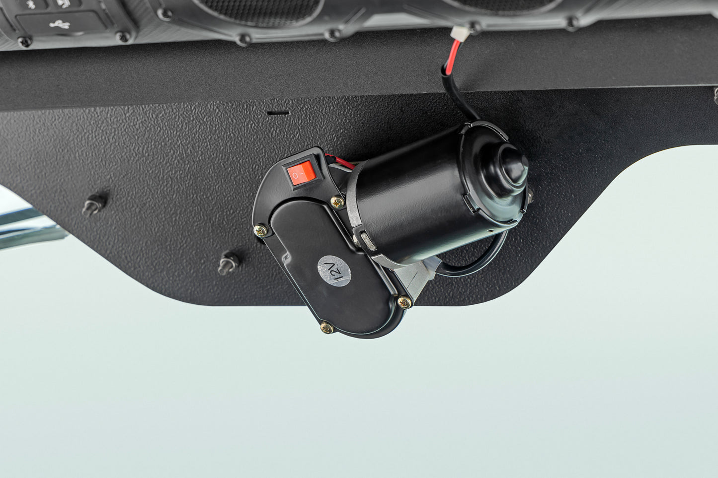 Rough Country Universal UTV Powered Wiper with Washer Tank