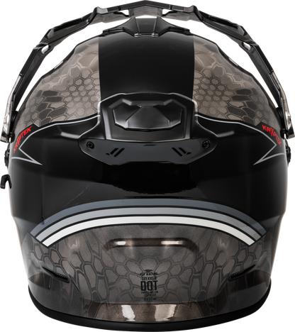 Fly Racing Trekker Cold Weather Kryptek Conceal Helmet Electric Shield - 73-31360 - Black/Grey/White