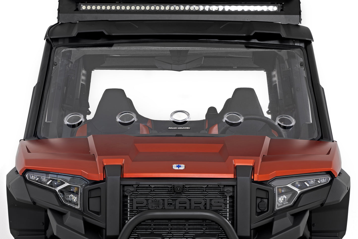 Rough Country Full Windshield - Vented - for Polaris Xpedition