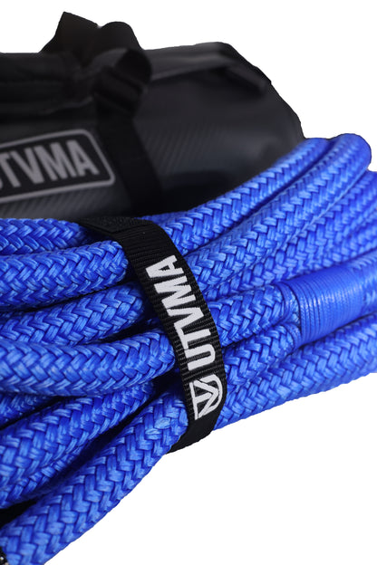 UTVMA Kinetic Recovery Rope With Heavy Duty Roll Cage Bag