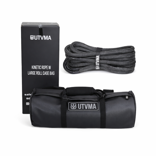 UTVMA Kinetic Recovery Rope With Heavy Duty Roll Cage Bag