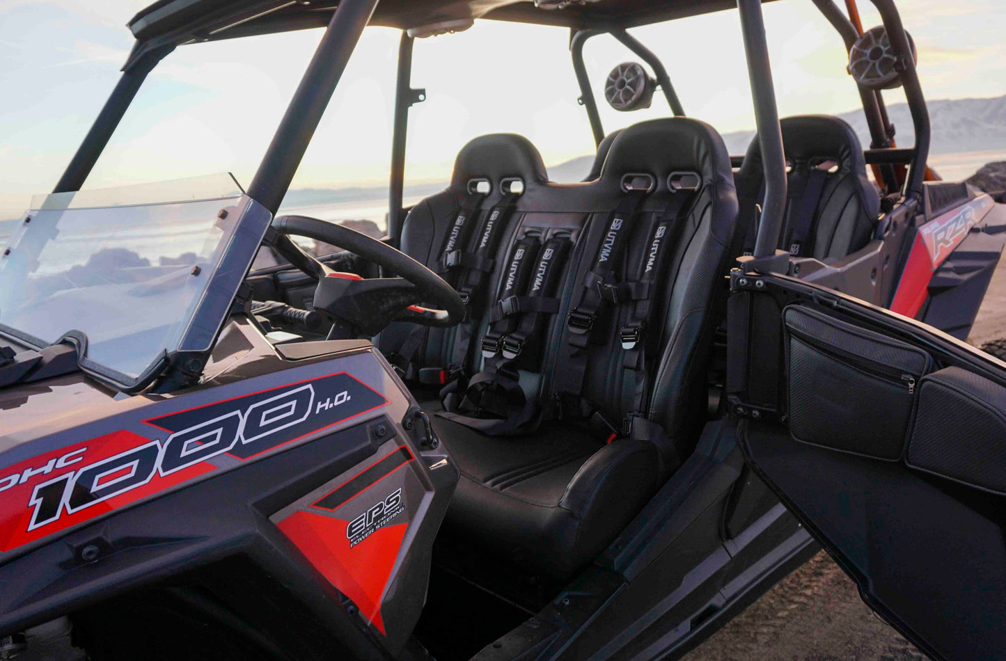 RZR 900/1000 Trail Front Bench Seat with Harnesses (2015-2025)