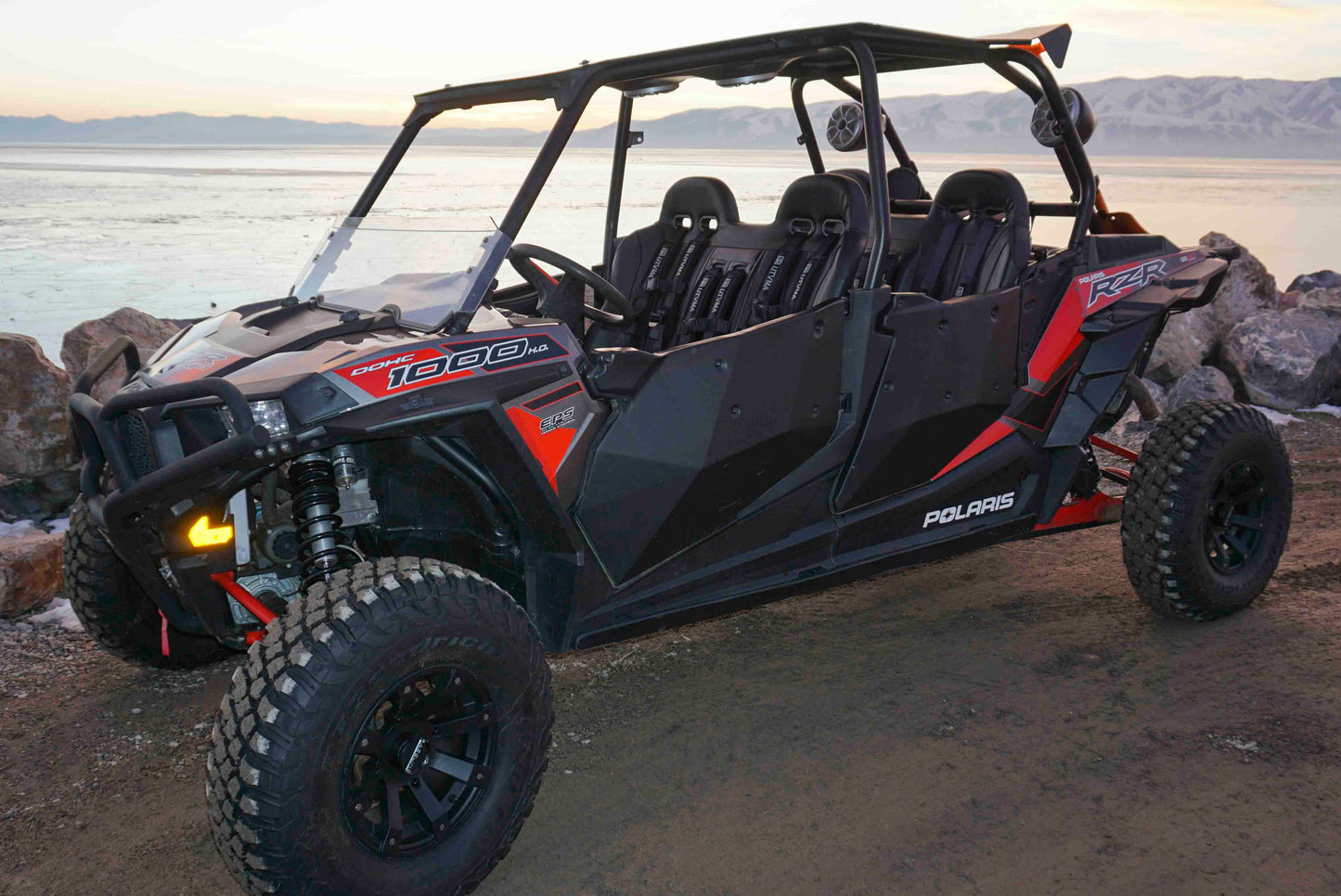 RZR 900/1000 Trail Front Bench Seat with Harnesses (2015-2025)