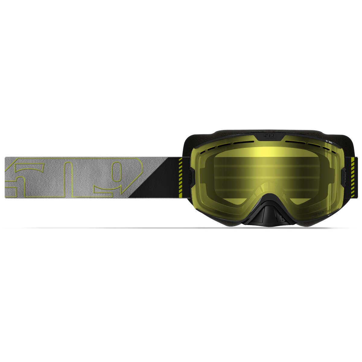 509 Kingpin XL Goggle - Black with Yellow