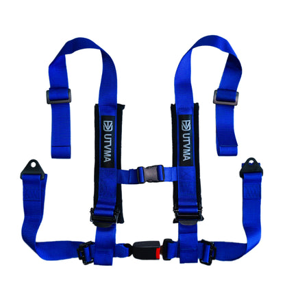 RZR 4-Point Harness Seat Pass Through Kit (2 Seats) with Override Clip